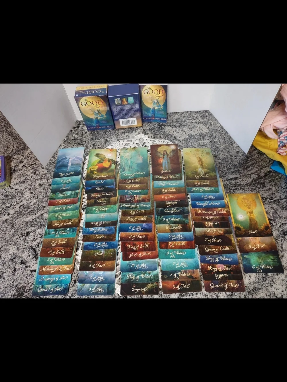 The Good Tarot 78 Card Deck W/ Guide Book Complete